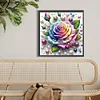 Diamond Painting-DIY Full Round Drill Rose(40*40 CM)