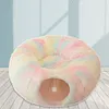 Winter Warm Cat Cave Round Foldable Cat House Long Plush Cat Tunnel Bed Cat Tube