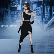 【Pre-order】cdtoys cd028 1/6 Female soldier Slant shoulder skirt garment accessories Suitable for gelling plastids