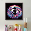 (Multi-Style) Sailor Moon Silhouette-11CT Stamped Cross Stitch 40*40cm/15.75*15.75in