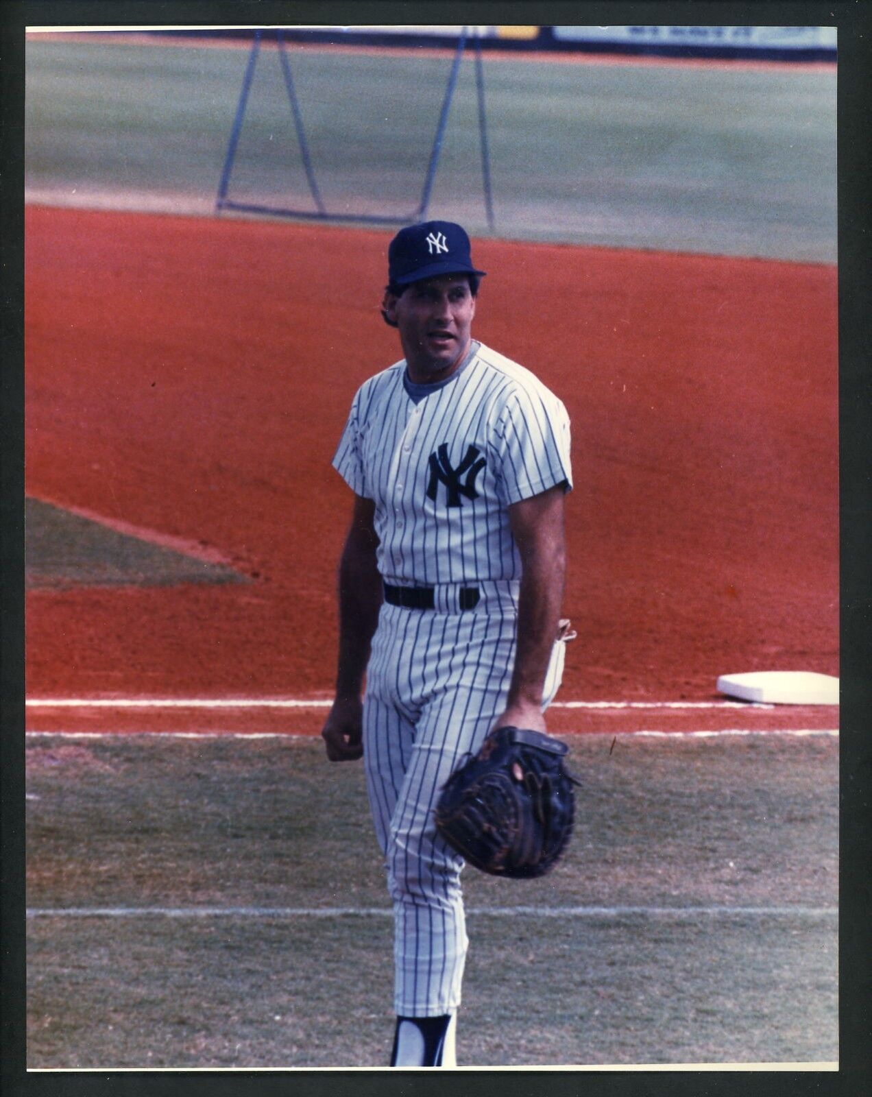 Ron Hassey 1985 Original 8 x 10 Photo Poster painting New York Yankees