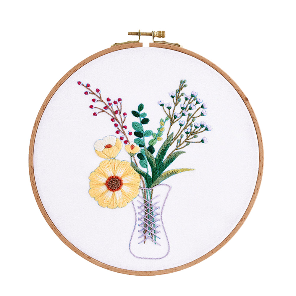 

Flower Bouquet - Embroidery - Cross Stitch, 501 Original