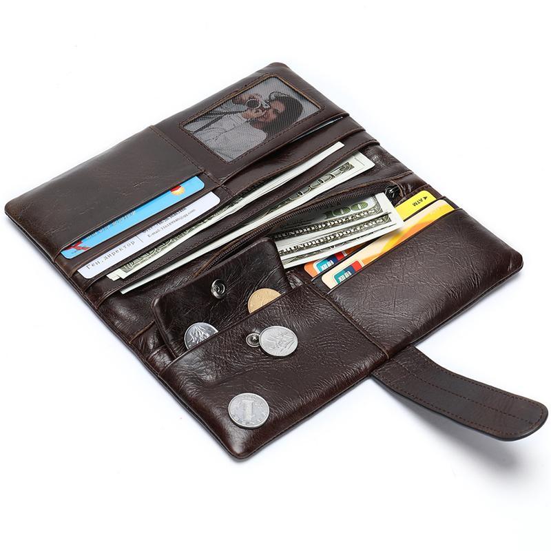 Anti-Theft RFID Blocking Vintage Cash Cards Wallets