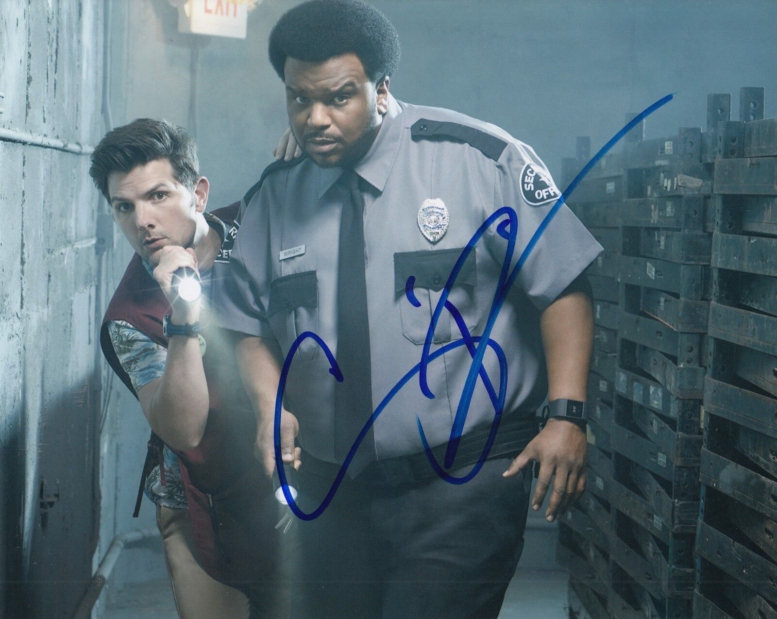 CRAIG ROBINSON signed (GHOSTED) TV SHOW 8x10 Photo Poster painting *LEROY WRIGHT* W/COA #2