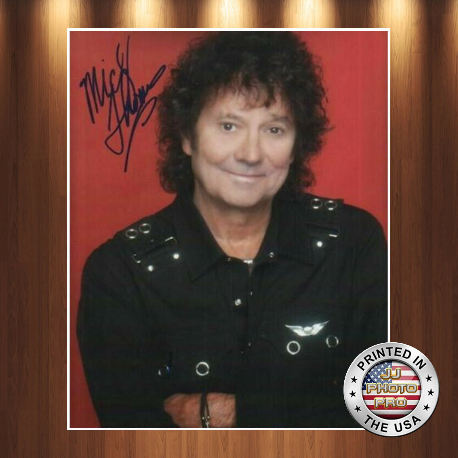 Mickey Thomas Autographed Signed 8x10 Photo Poster painting (Jefferson Starship) REPRINT