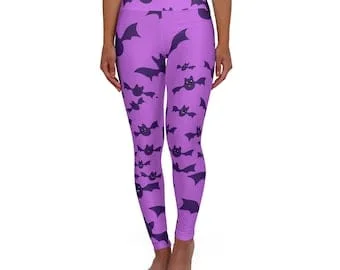 Pornhint Bat Yoga Leggings