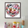 (Multi-Style) Disney Donald Duck And Daisy-11CT Stamped Cross Stitch 40*40cm/15.75*15.75in