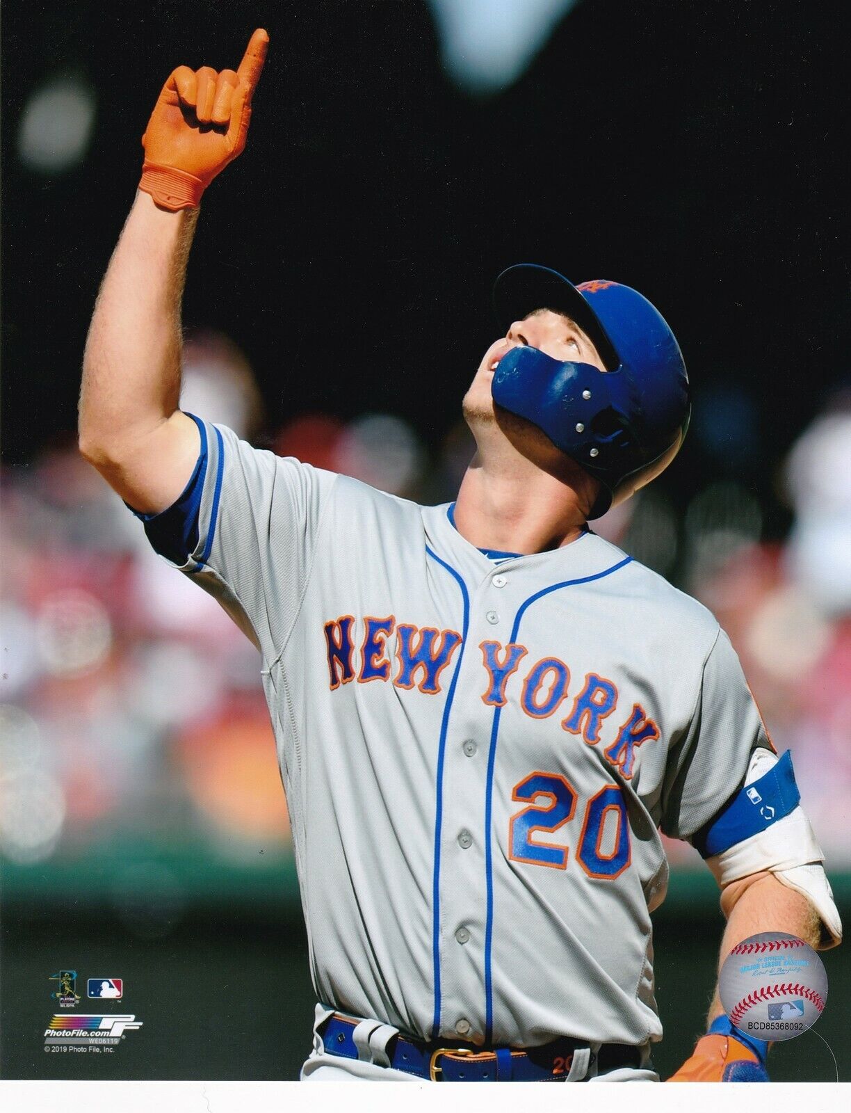 PETE ALONSO NEW YORK METS Photo Poster paintingFILE LICENSED ACTION 8x10 Photo Poster painting