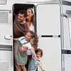RV Screen Door Handle Adjustable Cross Bar for Travel Trailer Motorhome Camper
