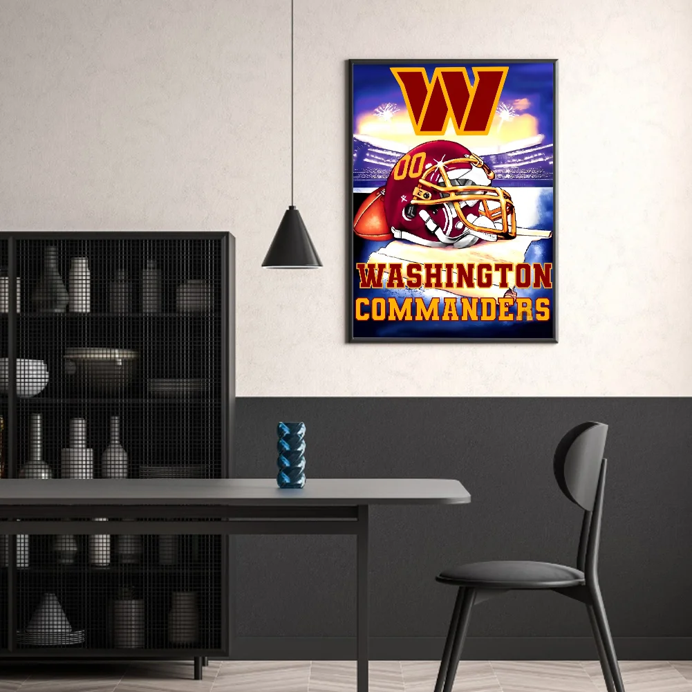 Washington Redskins Canvas Wall Art For Living Room Bedroom Wall