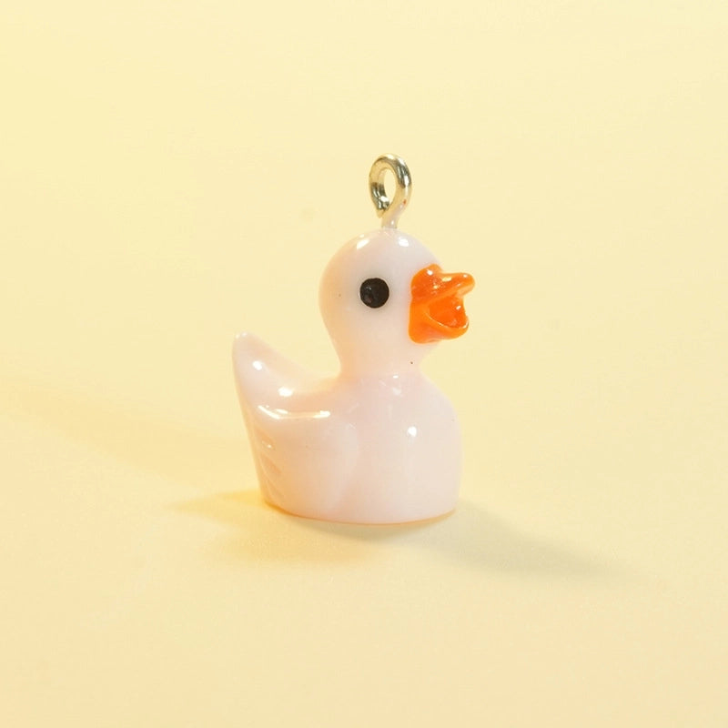 Luminous Diy Jewelry Resin Accessories Handmade Material Keychain Pendant Bracelet Sheep Eye Nail Little Duck