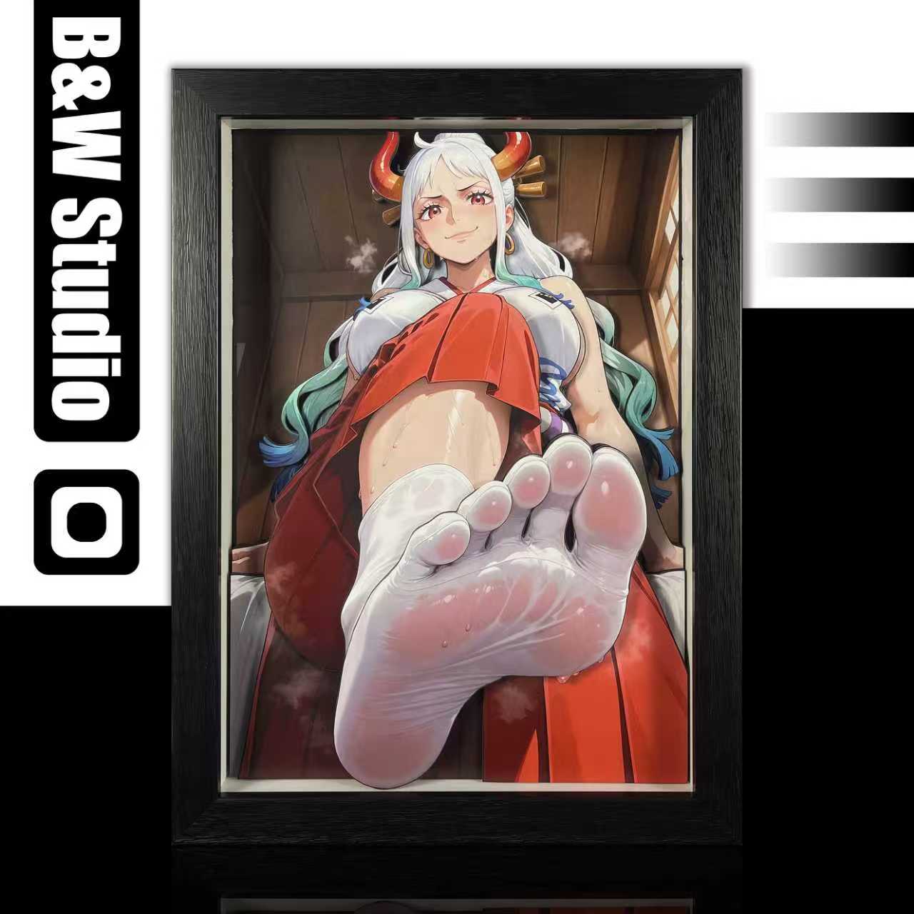  B&W Studio -  ONE PIECE - DSMG-124 & DSMGSlim-124 Yamato 3D Decorative Painting Scene-