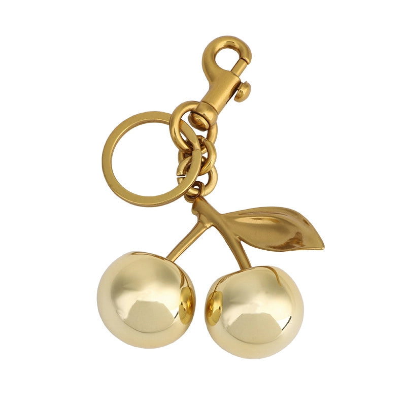 Zinc Alloy Cherry Bag Charms