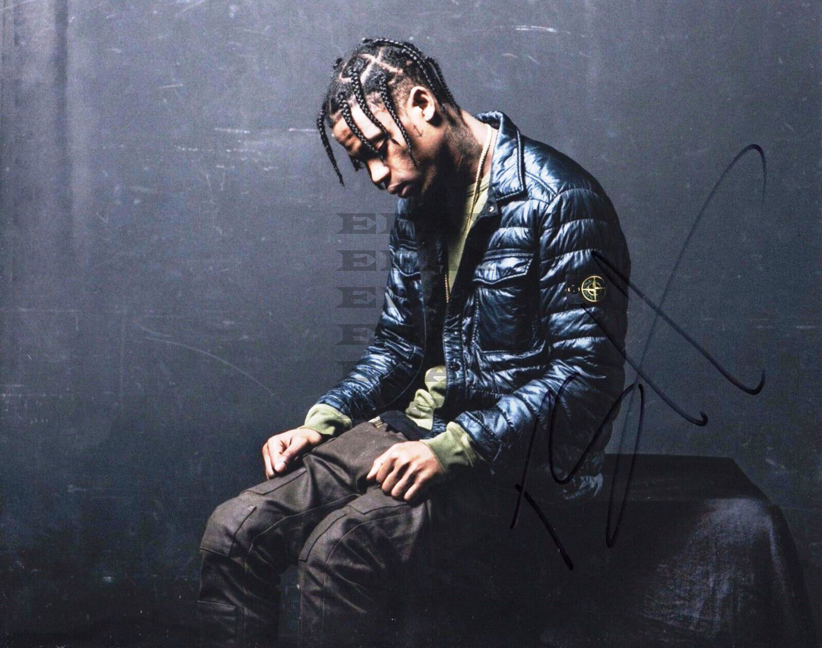 Travis Scott Rapper Autographed Signed 8x10 Photo Poster painting Reprint