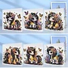 6pcs DIY Unicorn Diamond Painting Greeting Cards