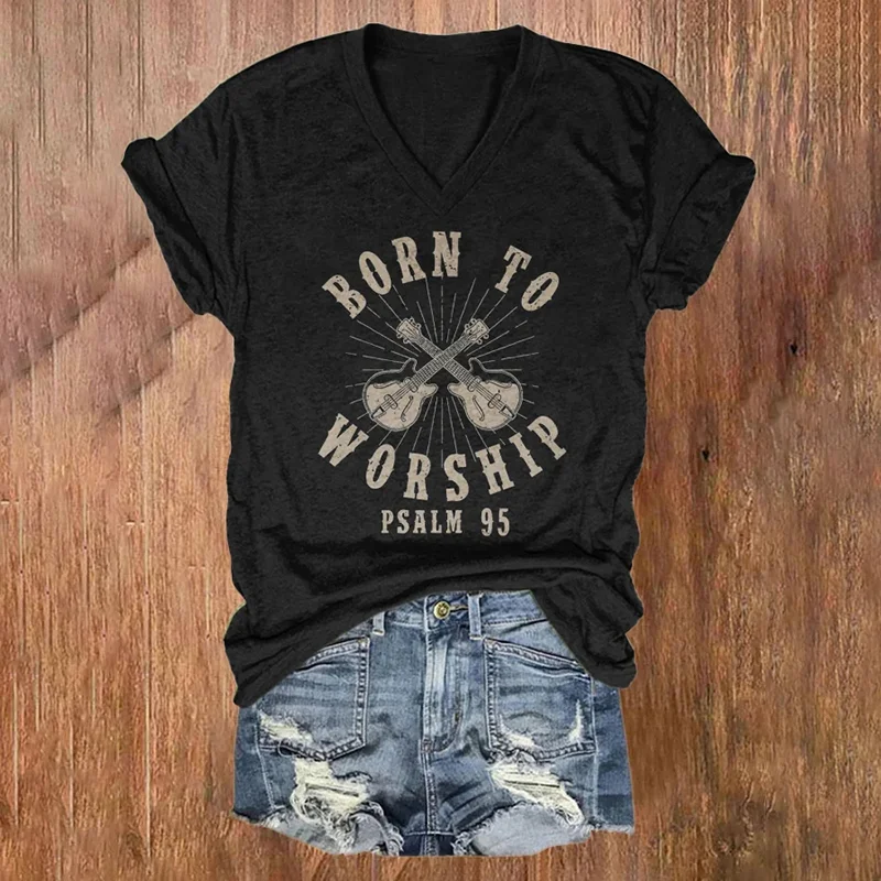 Casual Letters Print Comfy T-Shirt