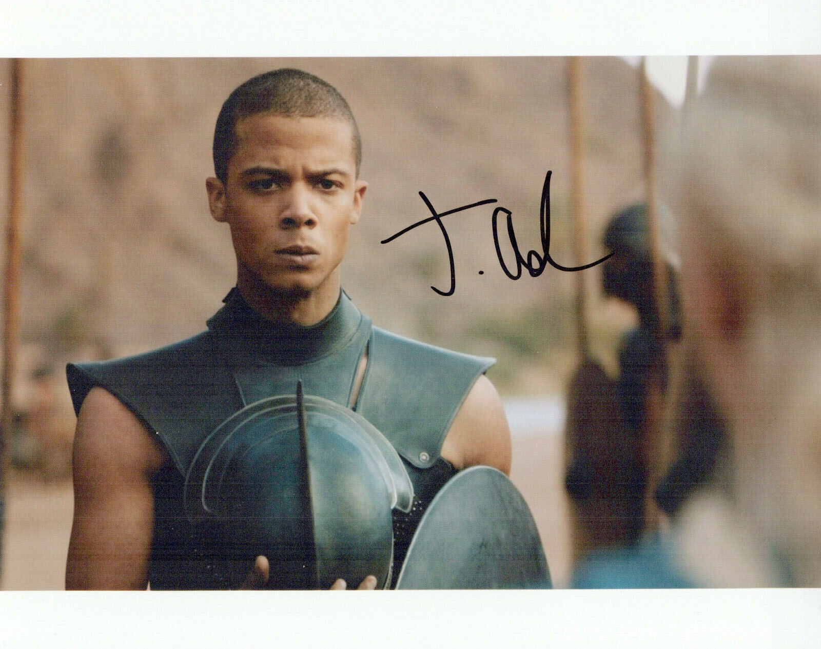 Jacob Anderson Game Of Thrones autographed Photo Poster painting signed 8x10 #4 Grey Worm