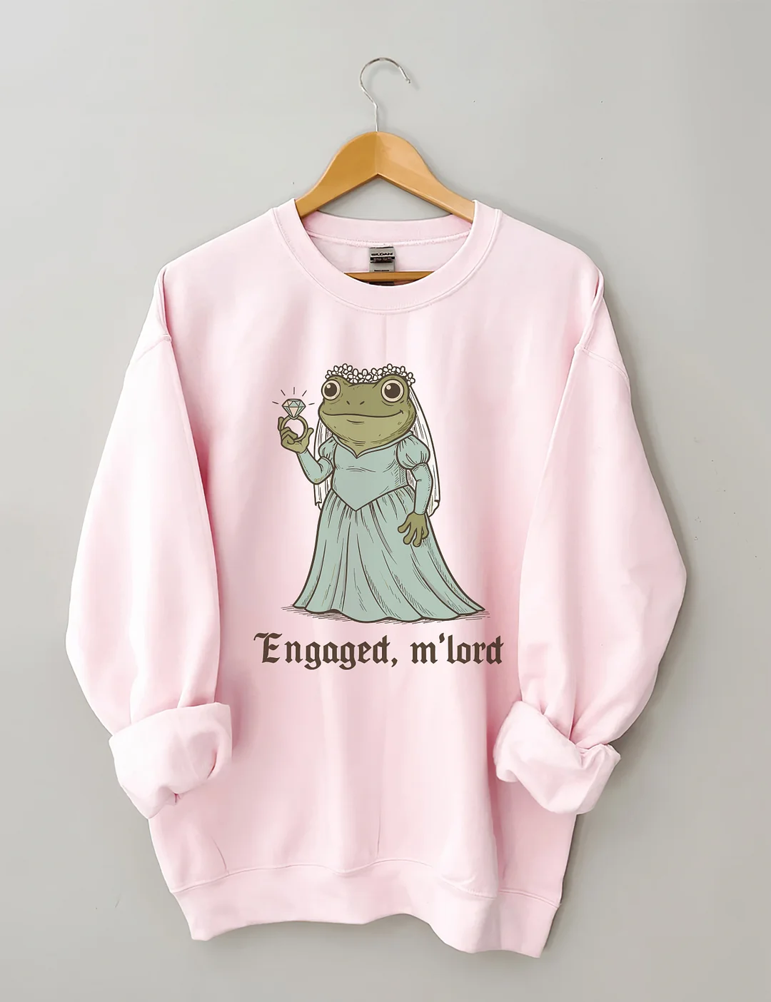 Funny Frog Engagement Sweatshirt