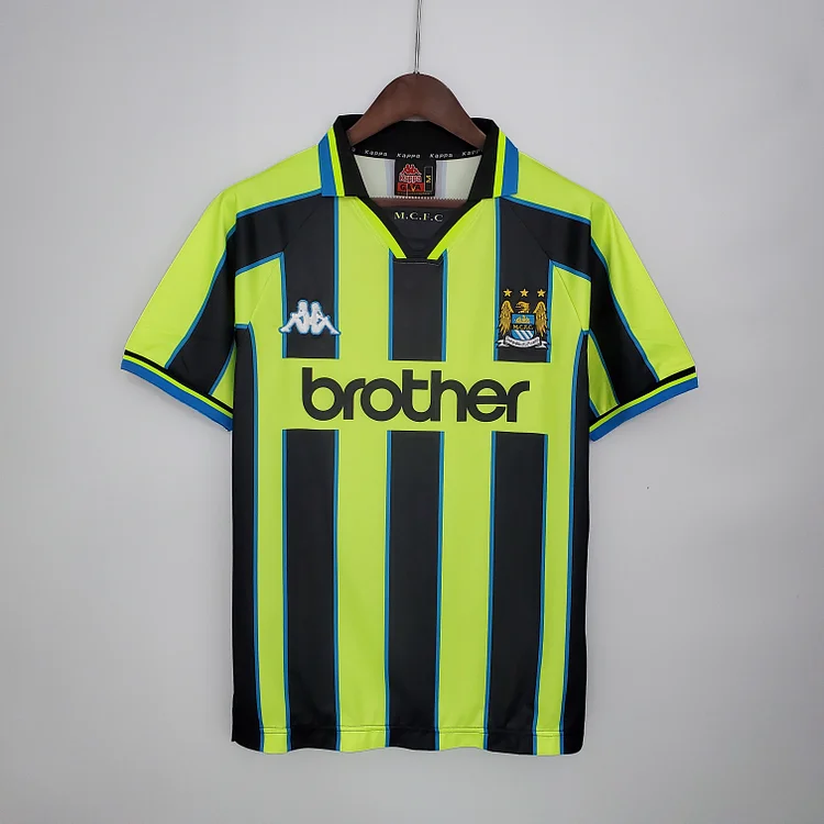 Manchester City Retro Away Trikot 1998-1999