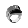 Equantu Zikr ring Tasbih ring with App-Control Qibla zinc alloy Counter Prayer Reminder