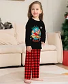 Halloween Family Parent-child Christmas Plaid Cartoon Pajamas