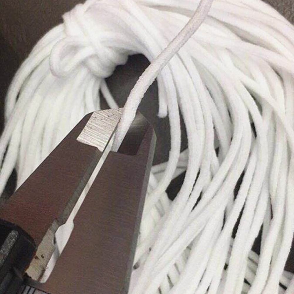 

DIY Face Mask Elastic Rubber Band 3mm Disposable Strap Mouth Mask Belt Rope, 501 Original