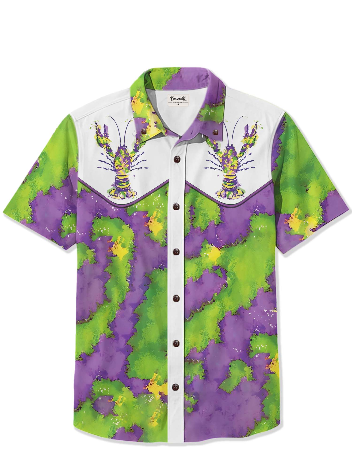 Mardi Gras Lobster - 100% Cotton Shirt