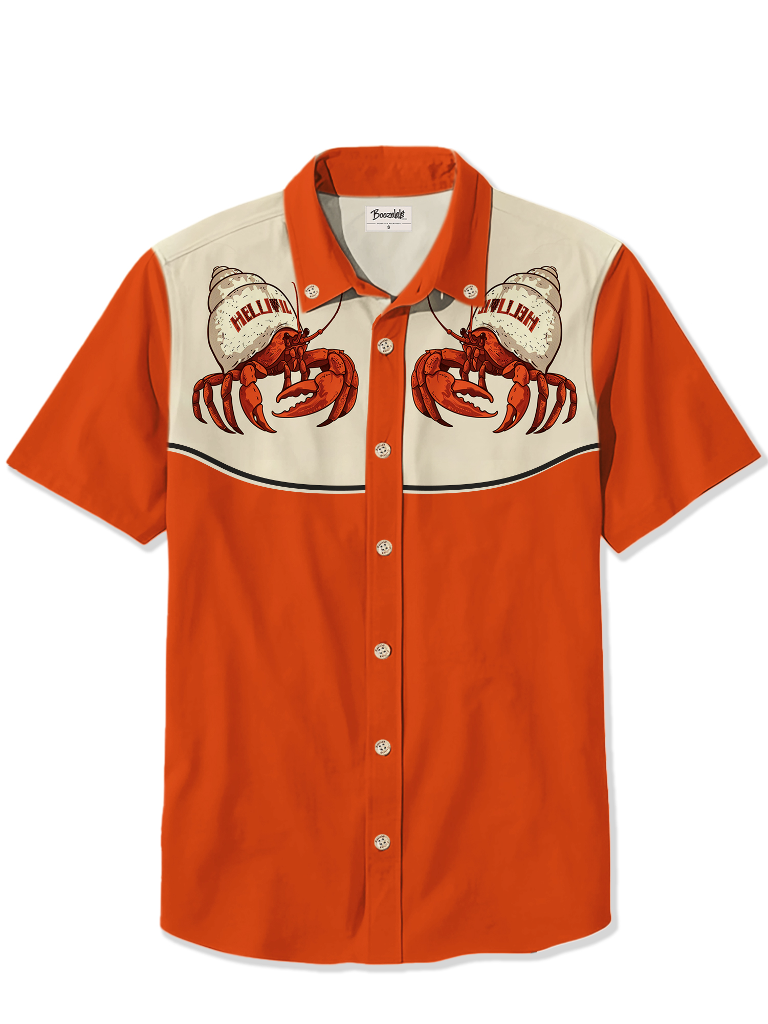 Marine Animals Creative Crab  - 100% Cotton Shirt