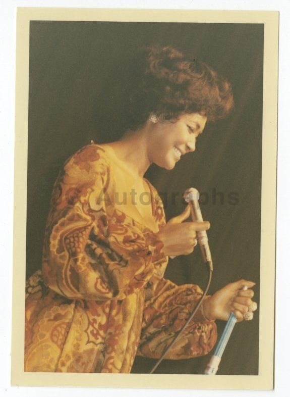 Nancy Wilson - Vintage Candid Photo Poster painting by Peter Warrack - Previously Unpublished