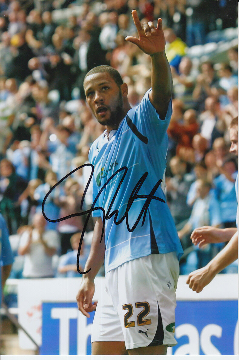 COVENTRY CITY HAND SIGNED CLIVE PLATT 6X4 Photo Poster painting 7.