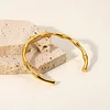 Bamboo Joint 18K Golden Bangle