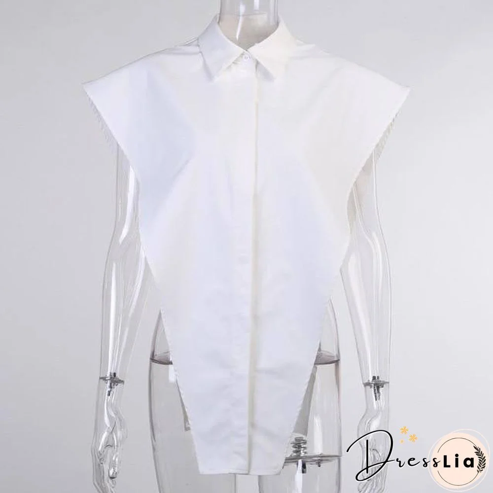 New Sexy Women Blouse Turn Down Collar Sleeveless Women Blouses Tops For Women Elegant Shirt Tops For Women Clothes