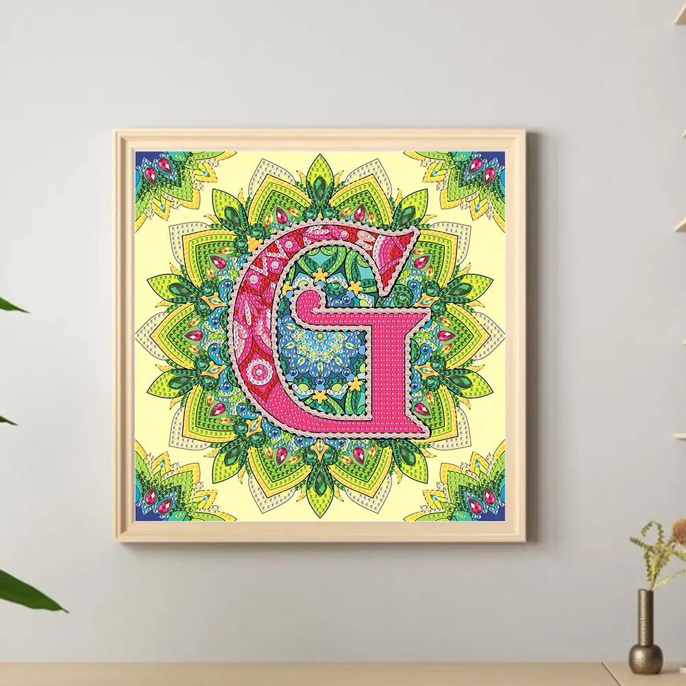 Diamond Painting - Partial Special Shaped Drill - Datura G(30*30cm)