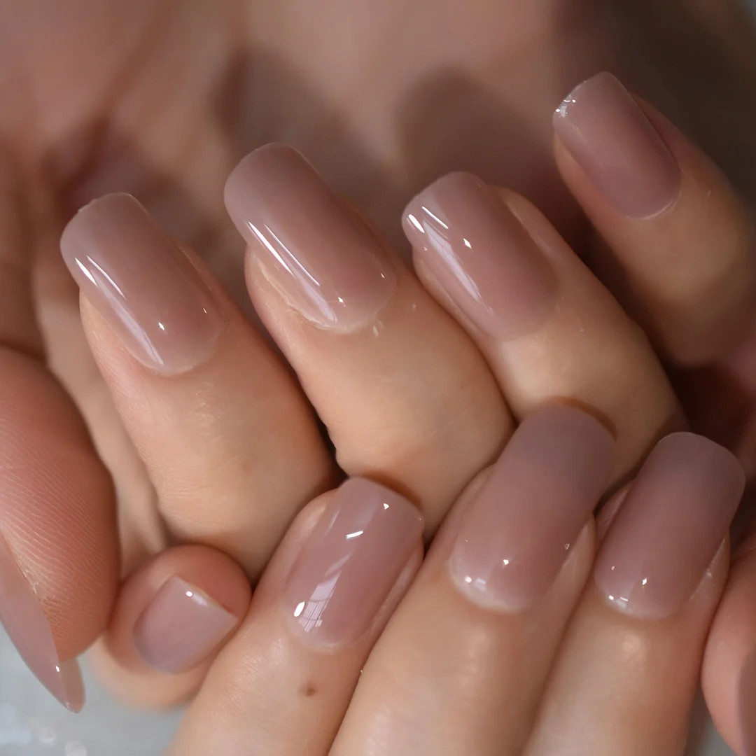 Detachable Medium Coffin Fakw Nails Snakeskin Nails Pre-Design Gelx Nails Tip Nails Stick On Nails Full Cover Nails Wholesale RU-Nail Inspo