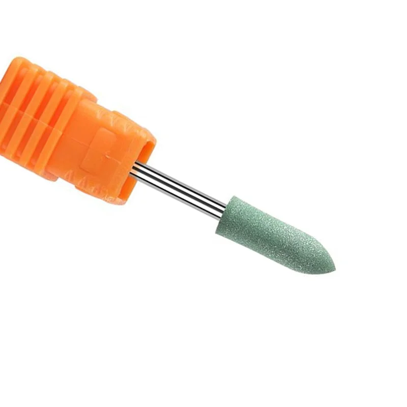 1Pcs Rubber Silicone Nail Drill Milling Cutter Drill Bits Files Burr Buffer for Electric Machine Nail Art Grinder Cuticle Tools-Nail Inspo