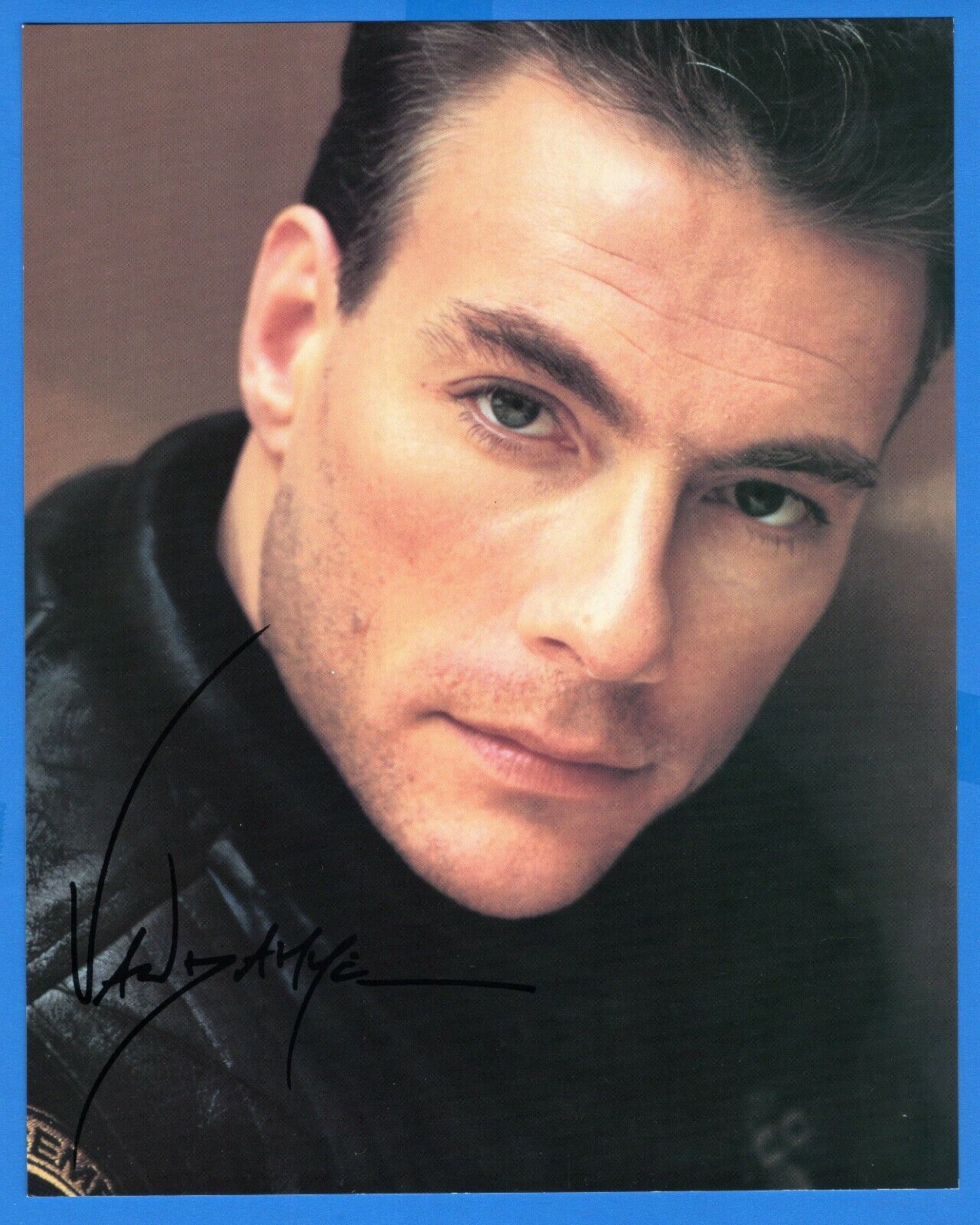 Jean Claude Van Damme Actor Action Movie Star Hand Signed Autograph 8x10 Photo Poster painting