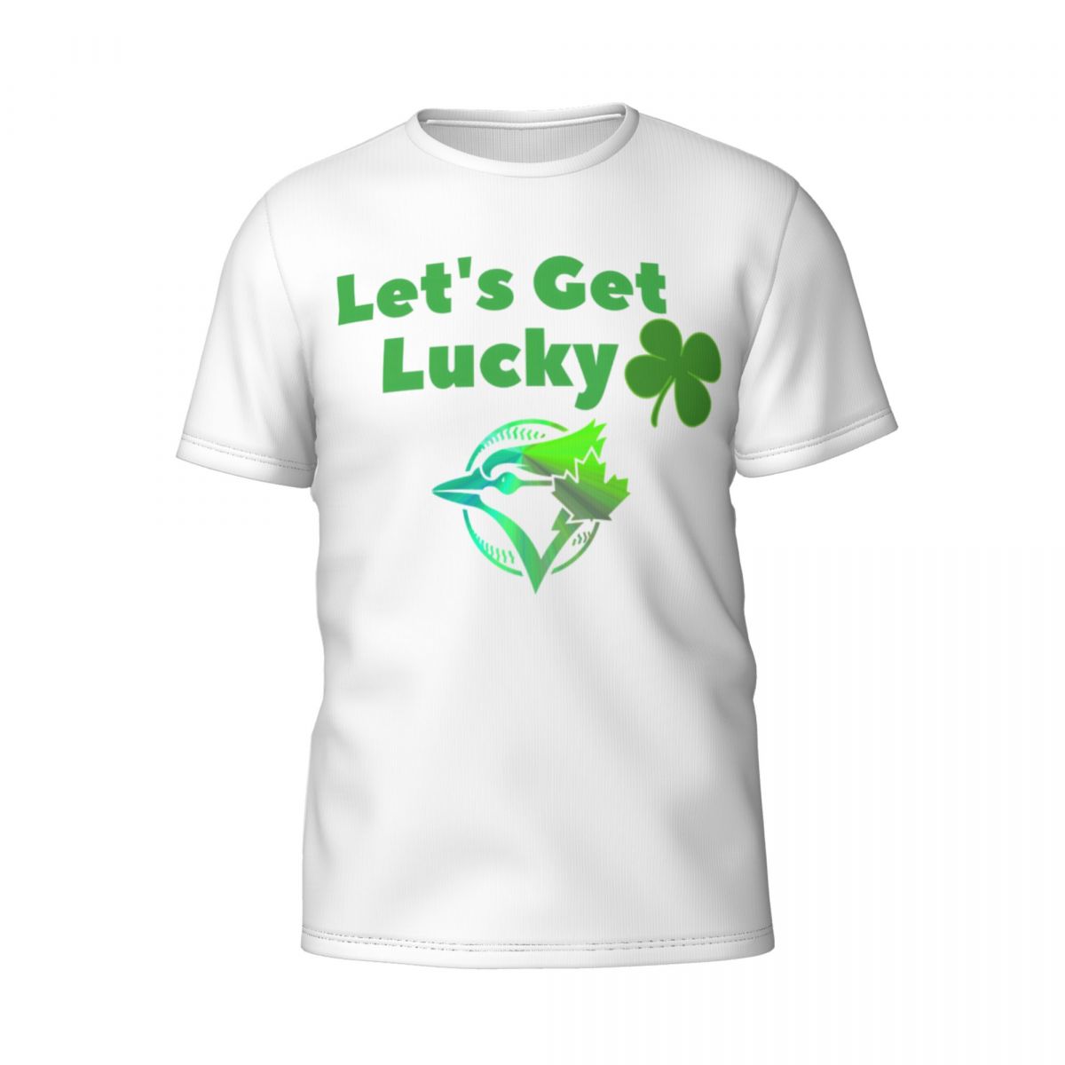 Toronto Blue Jays Get Lucky Clover St. Patrick's Day T-Shirt Men's