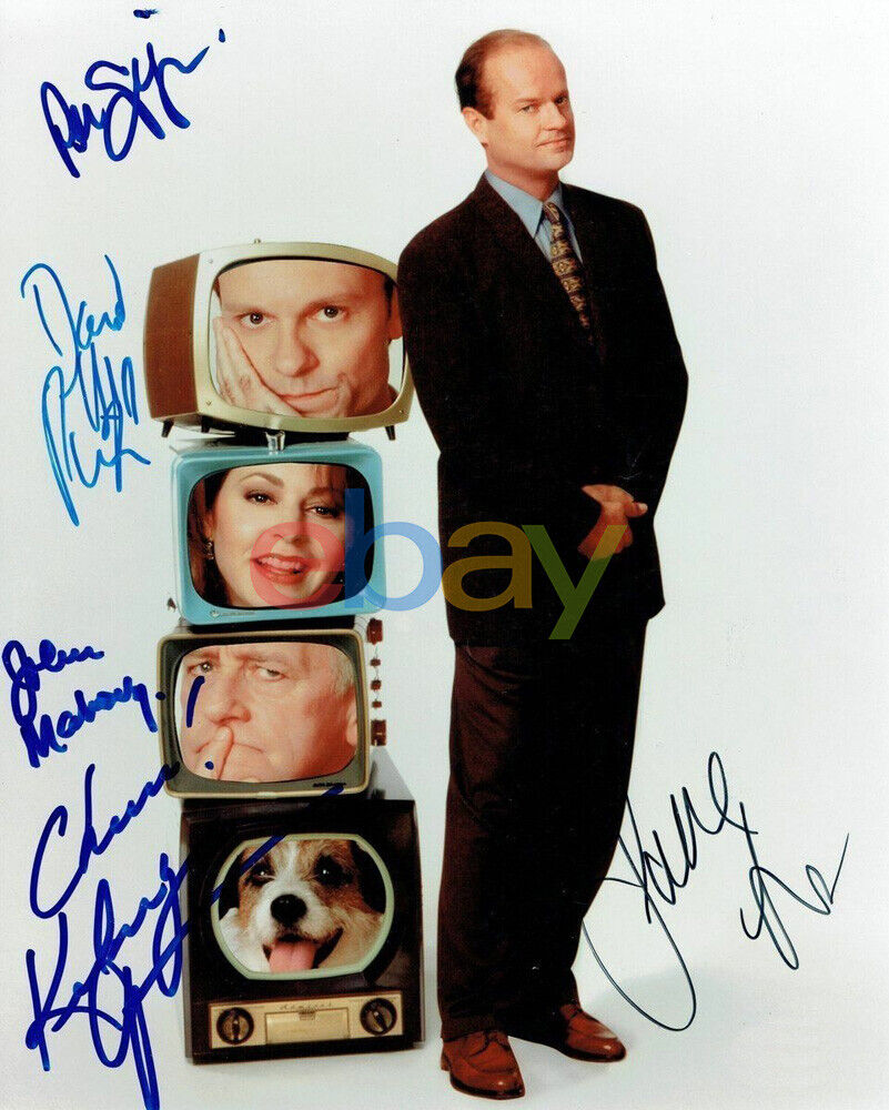 Frasier Cast Signed Autographed 8x10 Photo Poster painting reprint