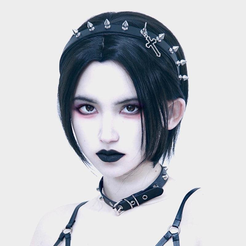 Punk Rivet Hair Band