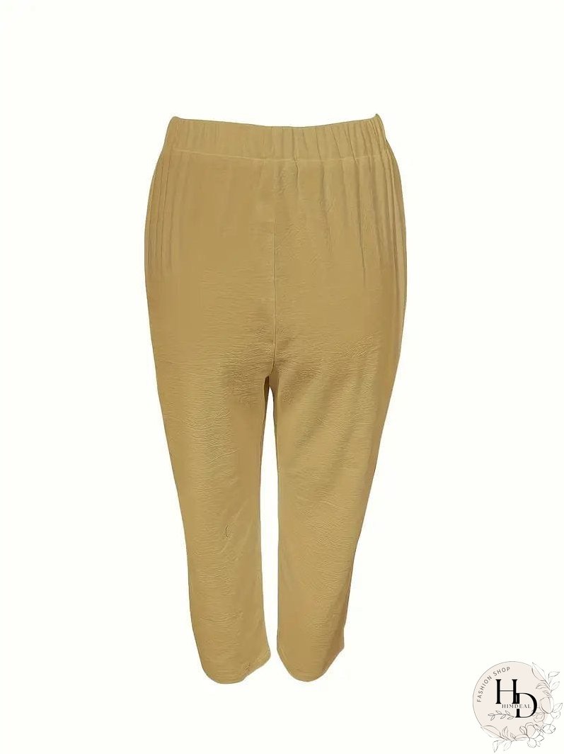 Summer Casual Striped Trousers