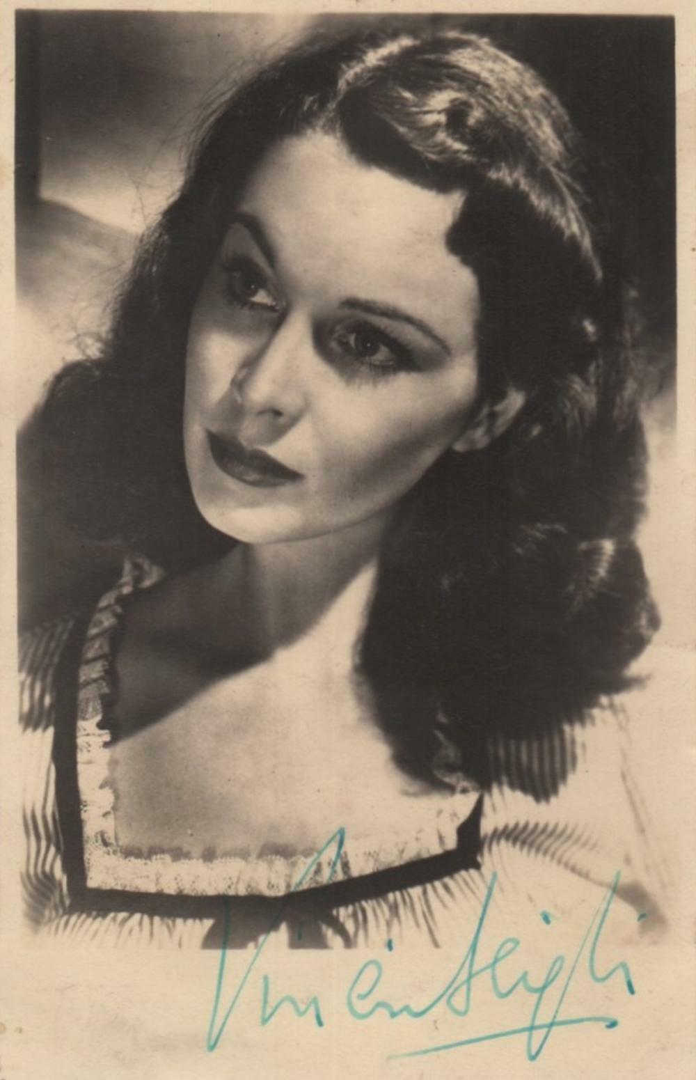 VIVIEN LEIGH Signed Photo Poster paintinggraph - Stage & Screen Film Actress - preprint