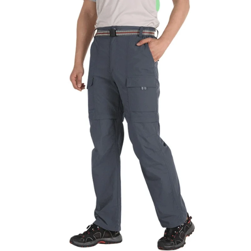 Men's Outdoor Quick Dry Removable Two-Wear Casual Pants