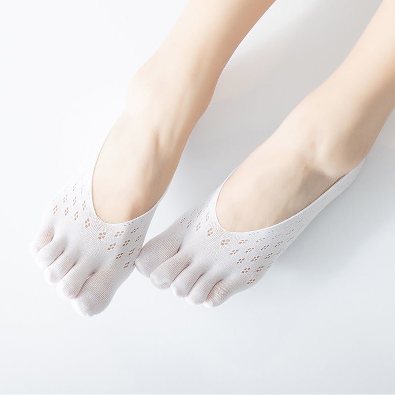 Women's Lace Five Finger Socks