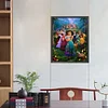 (40*50cm)DIY Round Partial AB Drill Diamond Painting - Moana