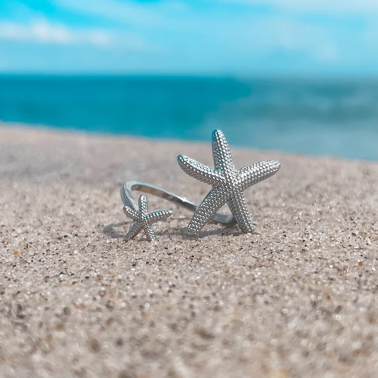 Starfish Twist Ring