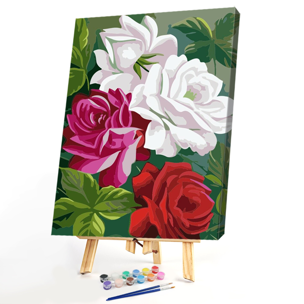 

40*50CM Paint By Numbers-Flower, 501 Original
