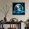 Diamond Painting -DIY Round Drill Winter Maple Leaf(40x40cm)