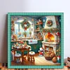 (Multi-Style) Christmas House-11CT Stamped Cross Stitch 50*50cm