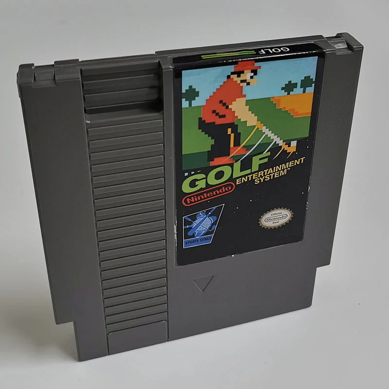 Golf For Nintendo NES - 8 Bit Game Cartridge