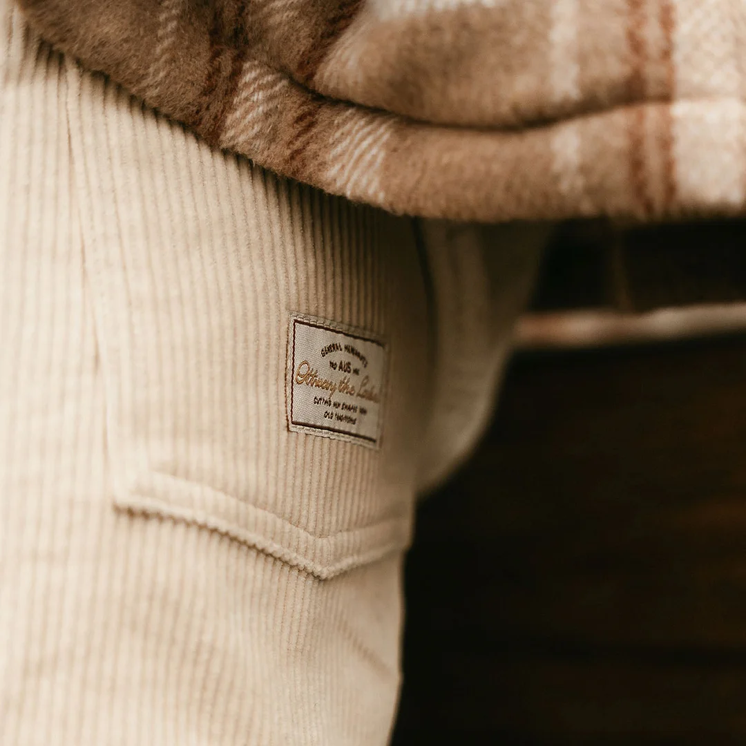 Women's Casual Vintage Corduroy Trousers-inspireuse